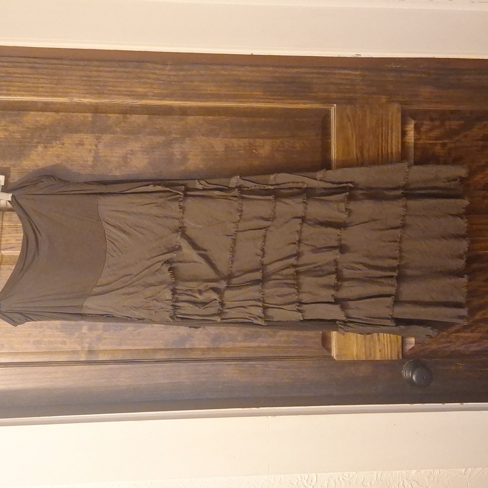 Tempo Paris Olive Maxi Skirt